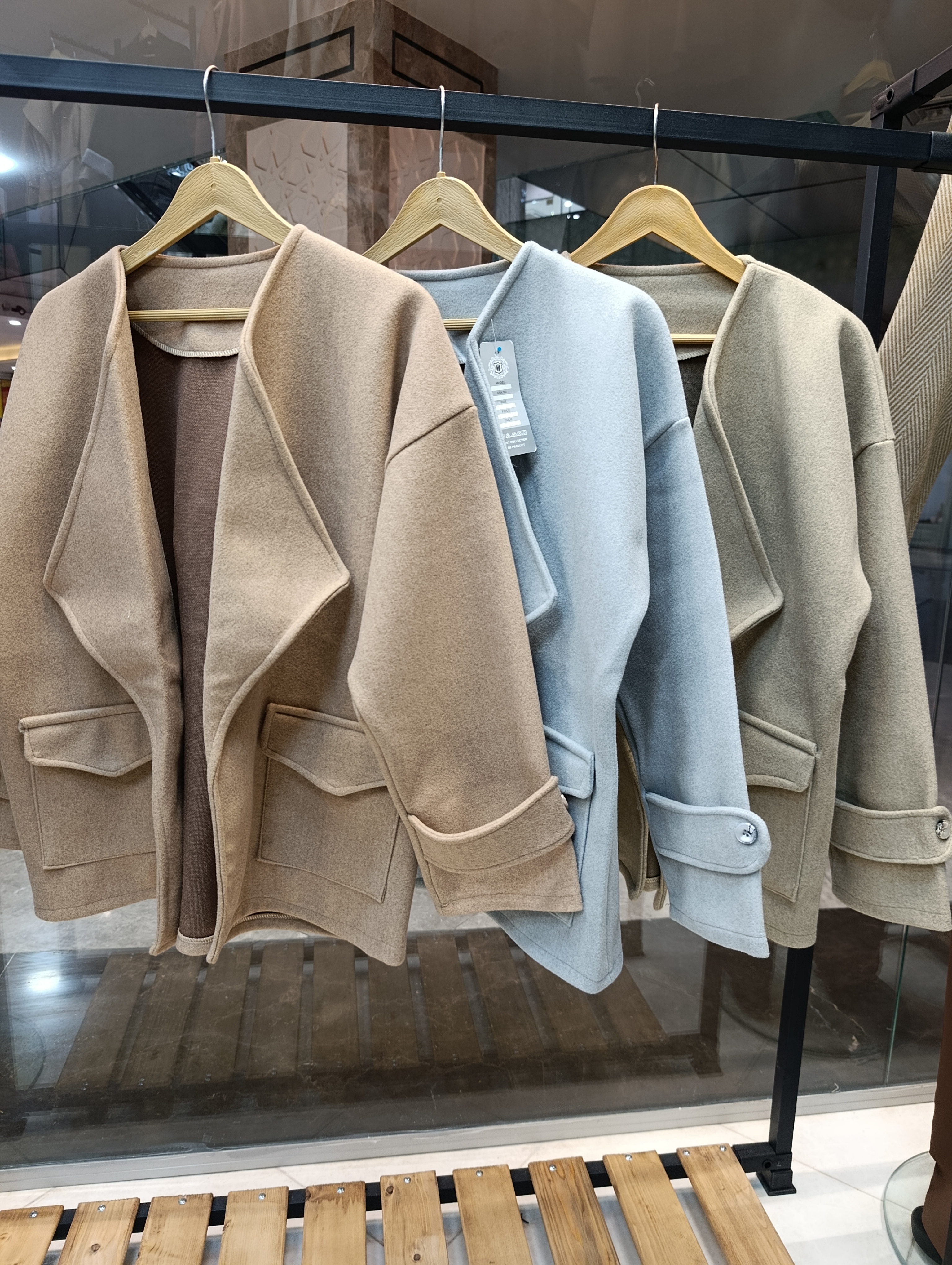 پالتو فوتر یقه انگلیسی