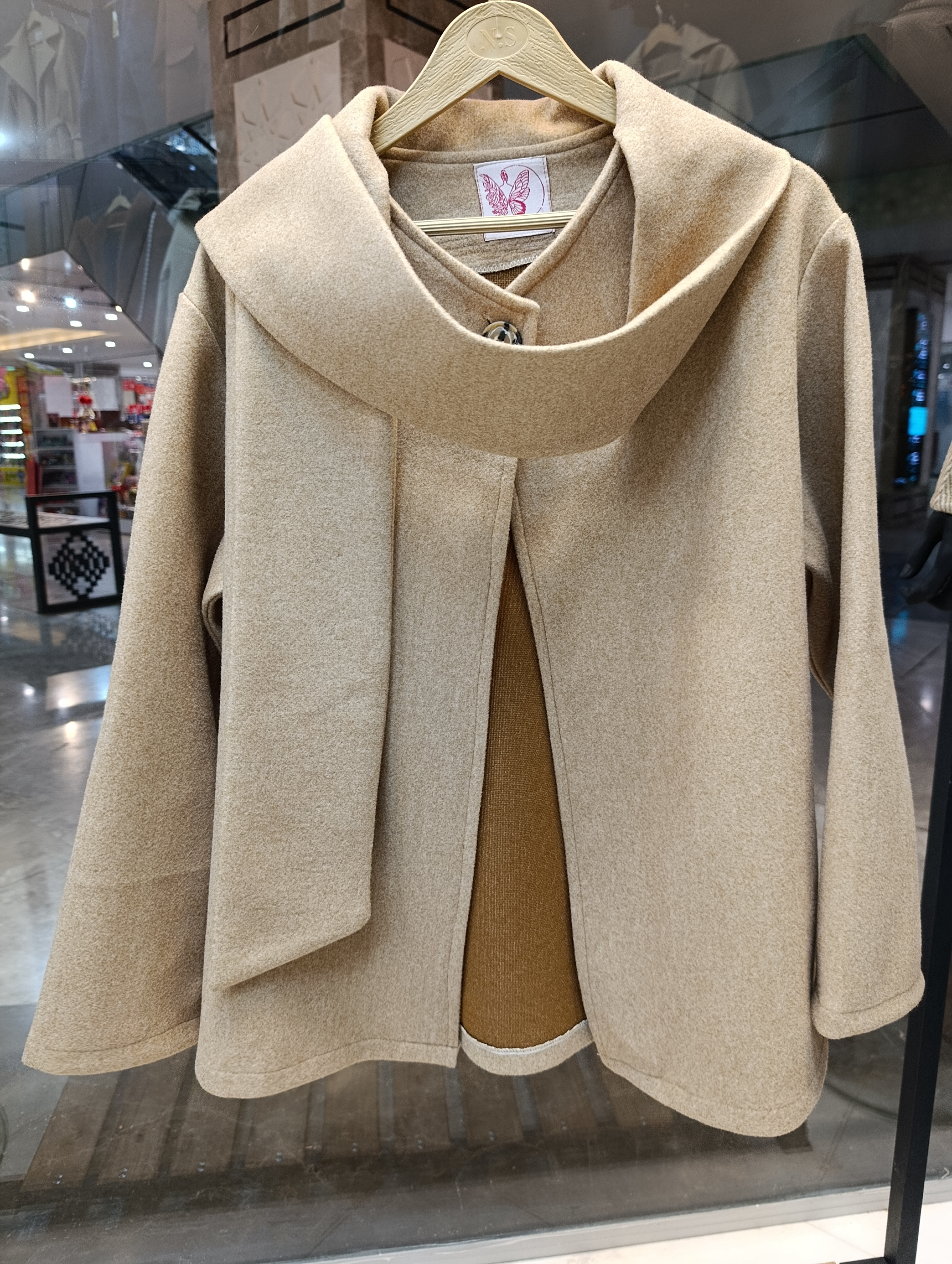 پالتو فوتر یقه شال گردن